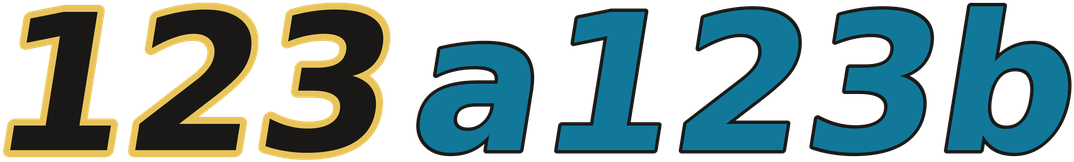 123a123b logo